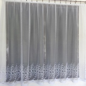 Mg Függöny jacquard 901/10 200X155 kész, M szalaggal