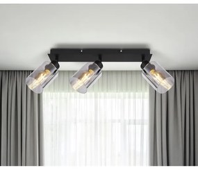 Globo 15465-3 - Spotlámpa HADERA 3xE27/15W/230V