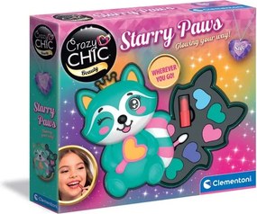 Crazy Chic Raccon mosómedve formájú sminkszett Clementoni