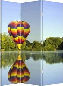 Hőlégballon a tónálParaván - (126x170 cm)