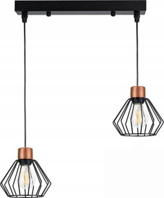 Mennyezeti Függőlámpa Csillár Túlnyúlás Gyémánt Drót