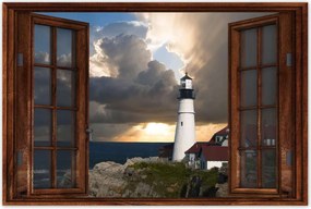 Poszterek 60x40 Világítótorony Tenger