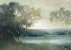 Fotótapéta falra flizelin, mint egy festett kép erdő fa Ragasztó