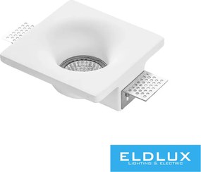 UNIVERSO Gipsz süllyesztett spot lámpatest 1xGU10 120x120x45mm IP20 fehér