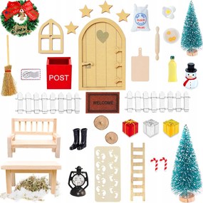 52 db manó ajtó kiegészítők Karácsonyi manó