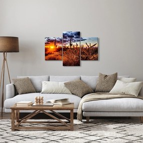 Kép - Arany sivatagi óra (90x60 cm)