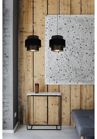 Csillár zsinóron NESS 2xE27/60W/230V fekete