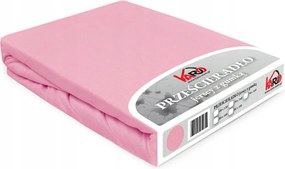 Gumis jersey lepedő 70x140 rózsaszín világos Constance Karo