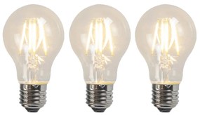 3 db E27 LED izzó készlet A60 4W 320lm 2700K