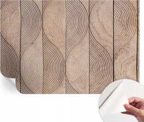 Öntapadós Dekoratív Fotótapéta Hálószobába Fa hullámok 104x70 cm