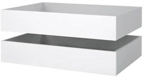 Fehér ágy alatti fiók szett 2 db-os 90x190-140x190 cm Naia – Tvilum