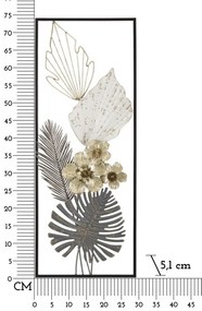 Vas fali panel klasszikus 28,6x5,1x74,3cm