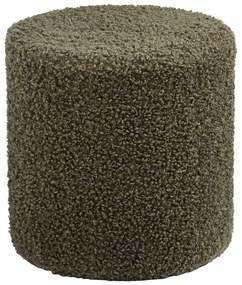 Zöld buklé puff Ejby – House Nordic