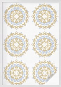 Öntapadós ablak furnér, amely biztosítja a boho mandalák magánéletét 100x146