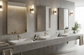 Erga Rectangle, téglalap alakú tükör 40x60 cm, ERG-V01-RECTAGLE-4060-CL