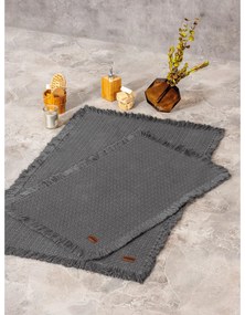 Fürdőszobaszőnyeg Szett (2 db) Bath Rug - Antracit