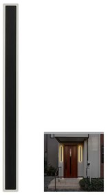 LED Kültéri fali lámpa LED/17W/230V 3000K IP65 fekete