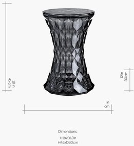 Kartell Stone szék, több színben Szín: átlátszó