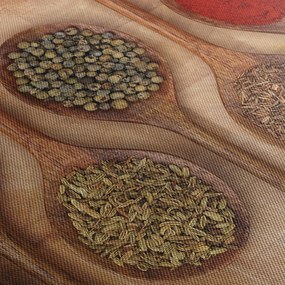 Kép - fűszerek a kanálon (90x60 cm)