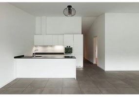 Felületre szerelhető csillár CORRINI 1xE27/60W/230V átm. 25 cm fekete/szürke