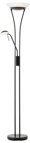 Brilliant - LED fényerőszabályozható állólámpa FINN 2xLED/13W/230V fekete