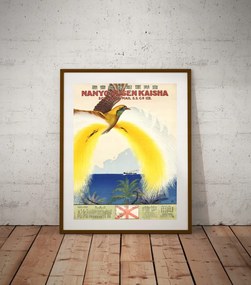 Régi Poszter Japán Travel Poster 1914r. 70x50cm