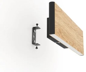 Eglo 390127 - LED Fali lámpa CLIMENE 2xLED/4,2W/230V 3000K tölgy