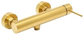 Zuhany csaptelep SAT Aurum zuhanyszett nélkül 150 mm csiszolt arany SATBAUR268BG