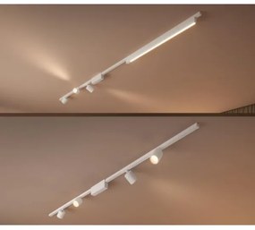 Philips-KÉSZLET 4xLED RGB Dimmelhető lámpa sínrendszerhez Hue LED RGB/20,8W/230V