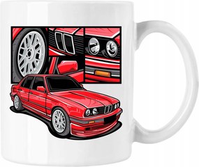 Bögre E30 Fan autó fehér 330ml