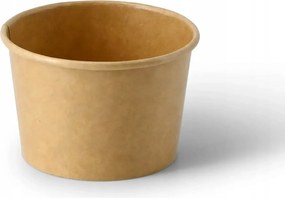 Fagylalt desszertes bögrék 130 ml eldobható felár nélkül öko kraft 50 db