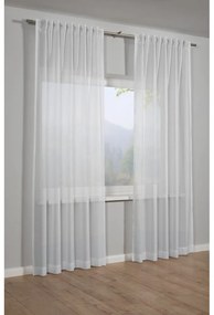 Fehér átlátszó függöny 245x140 cm Jacquard-Voile - Gardinia