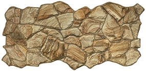 3D PVC falpanel Barna homokkő mintás