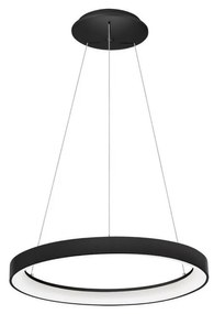 LED2 - LED Csillár zsinóron BELLA LED/48W/230V 3000K/4000K fekete