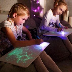 Rajztábla A4 - LED tollal, közepes