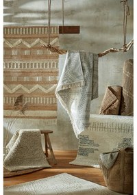 Világosszürke kézi szövésű gyapjúkeverék futószőnyeg 60x230 cm Minerals – Flair Rugs