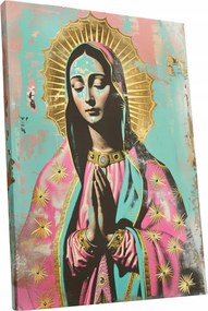 Vászonkép Divatos Szűz Mária ikon otthon nappali szoba 75x100