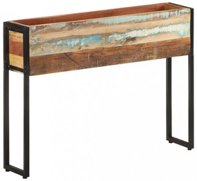 tömör újrahasznosított fa virágtartó 90 x 20 x 68 cm