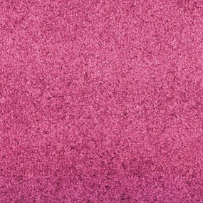 Ajtószőnyeg Rózsaszín és Fekete 120 x 250 cm Poliamid és PVC