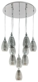 Eglo Siracusa 39506 függeszték, 10x60W E27