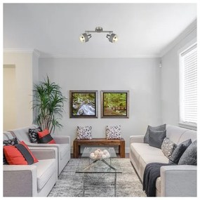 Rabalux 5380 - Spotlámpa BASIL 2xE14/40W/230V