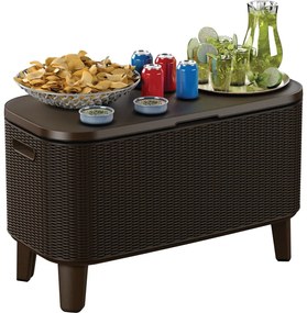 Kerti asztal jégtartóval 83.5x40.5 cm Bevy – Keter