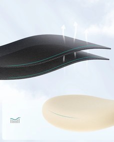 SONGMICS ergonomikus irodai szék, állítható fejtámlával és deréktámasszal, tintafekete