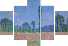 Kép - Claude Monet, Poppy Field (Giverny), reprodukciók (150x105 cm)