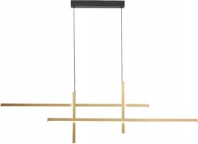 Led függőlámpa 42W Edge 22008P-BK/GD Zuma Line