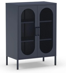 Sötétkék szekrény 70x100 cm Diora – Marckeric
