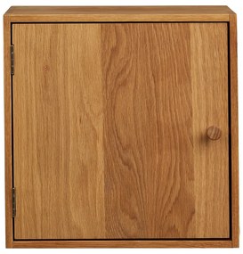 Natúr színű többszintes tölgyfa fali polc 18 cm Townsville – House Nordic