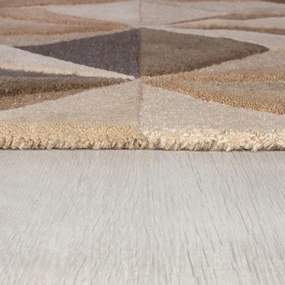 Bézs gyapjú szőnyeg 160x230 cm Reverie – Flair Rugs