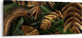 Kép - Arany levelek (120x50 cm)