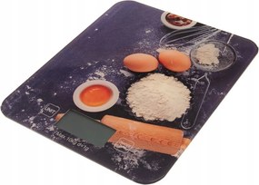 Konyhai Mérleg Elektronikus Üveg Lapos Érintőképernyős 10KG-IG LCD